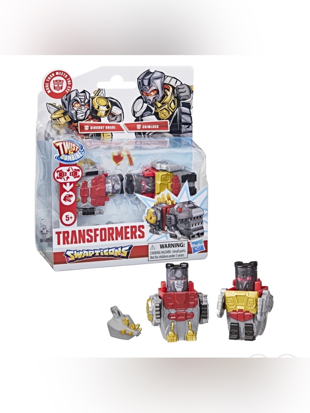 HASBRO Transformers SWAPTICONS Ironhide & Autobot Ratchet TWIST COMBINE SWAP